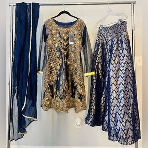 Pakistani/Indian Gharara set